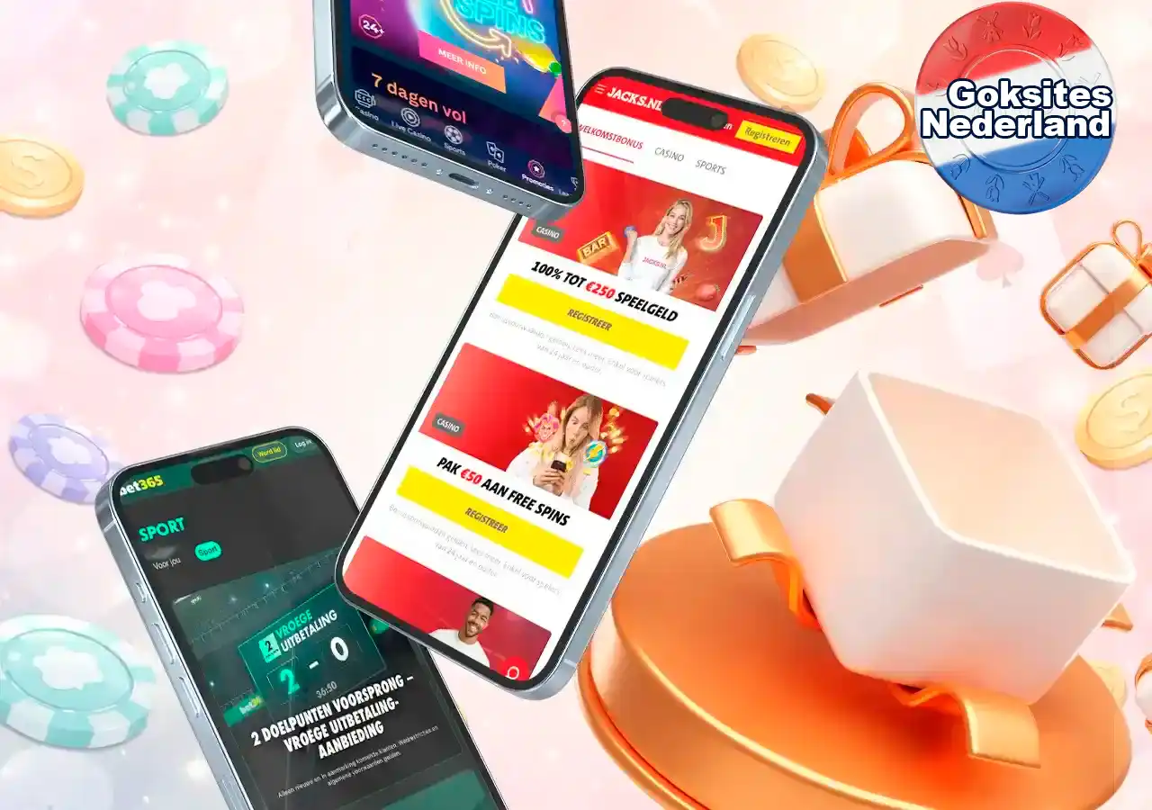 Bonussen en promoties bij online casino's in Nederland met welkomstaanbiedingen en gratis spins